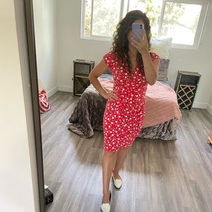 Maggie London Wrap Dress